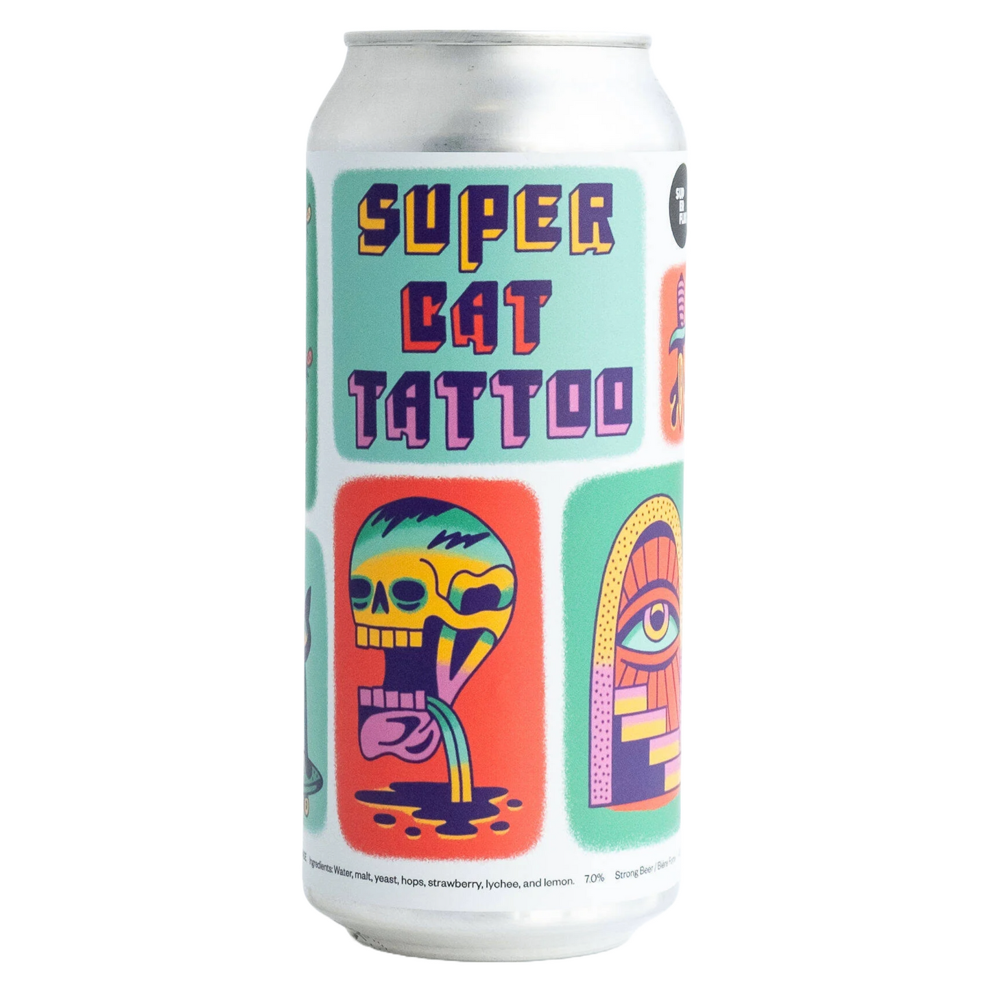 SUPERFLUX SUPER CAT STRAWBERRY LYCHEE LEMONADE 1892ML