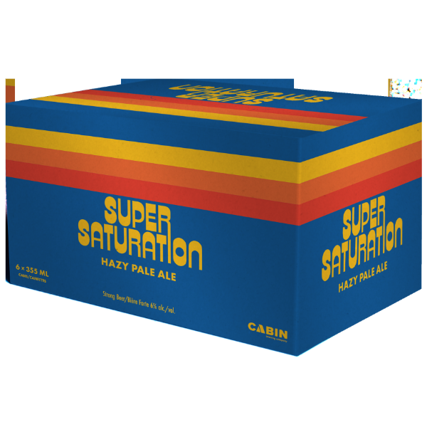 CABIN BREWING SUPER SATURATION HAZY PALE ALE 2130ML