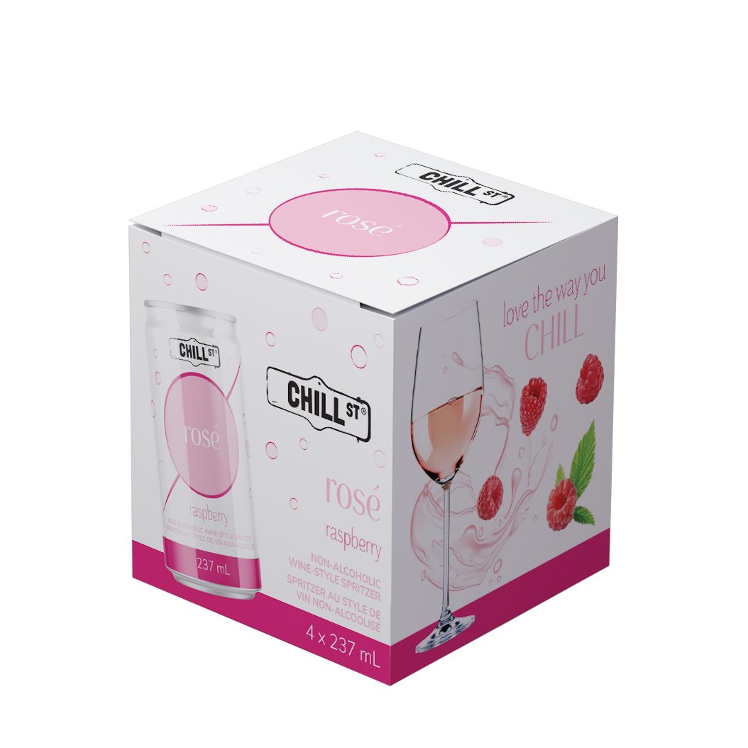 CHILL ST. ROSE RASPBERRY NON-ALCOHOLIC 948ML