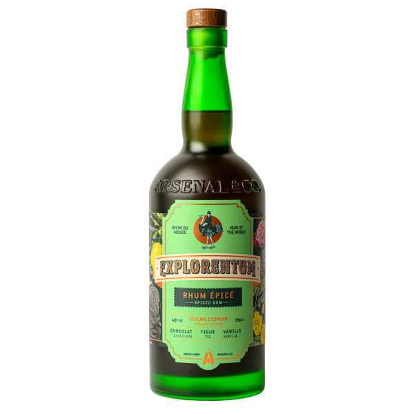 SPAIN EXPLORENTUM SPICED RUM 750ML