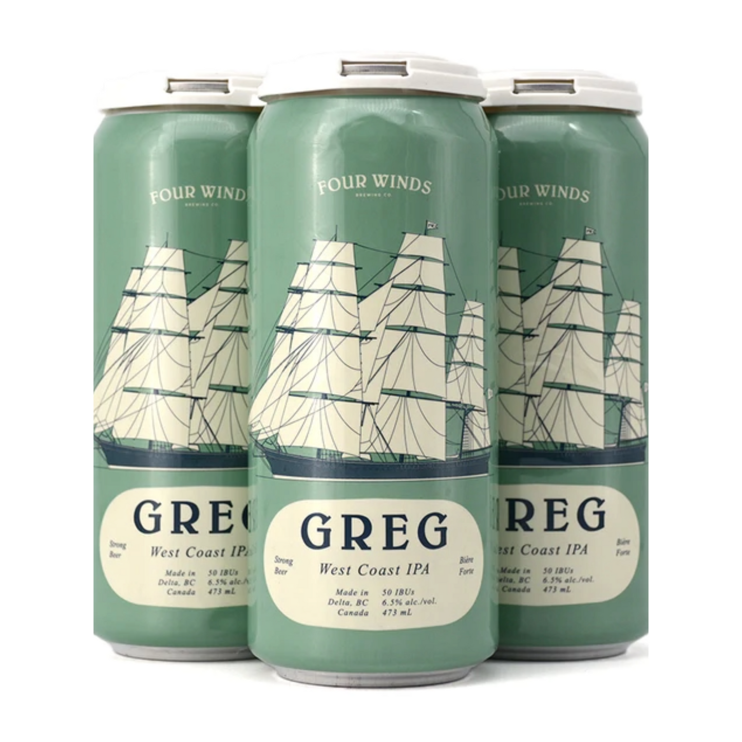 FOUR WINDS GREG WEST COAST IPA 1892ML