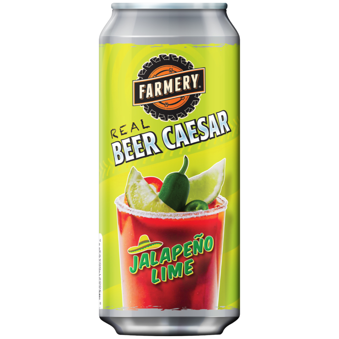 FARMERY BEER CAESAR ORIGINAL WITH JALAPENO & LIME 473ML