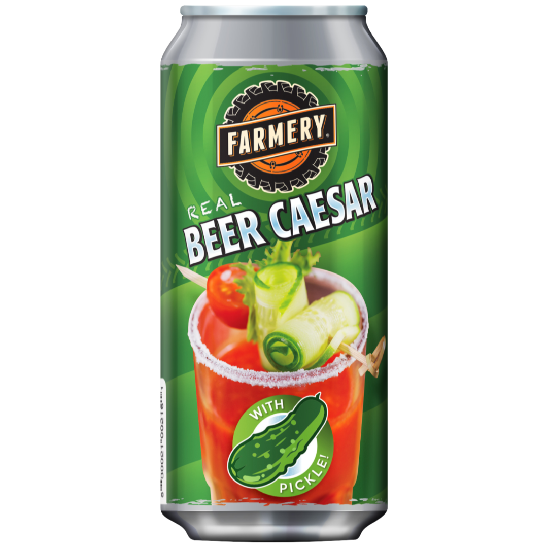 FARMERY BEER CAESAR ORIGINAL WITH DILL PICKLE 473ML