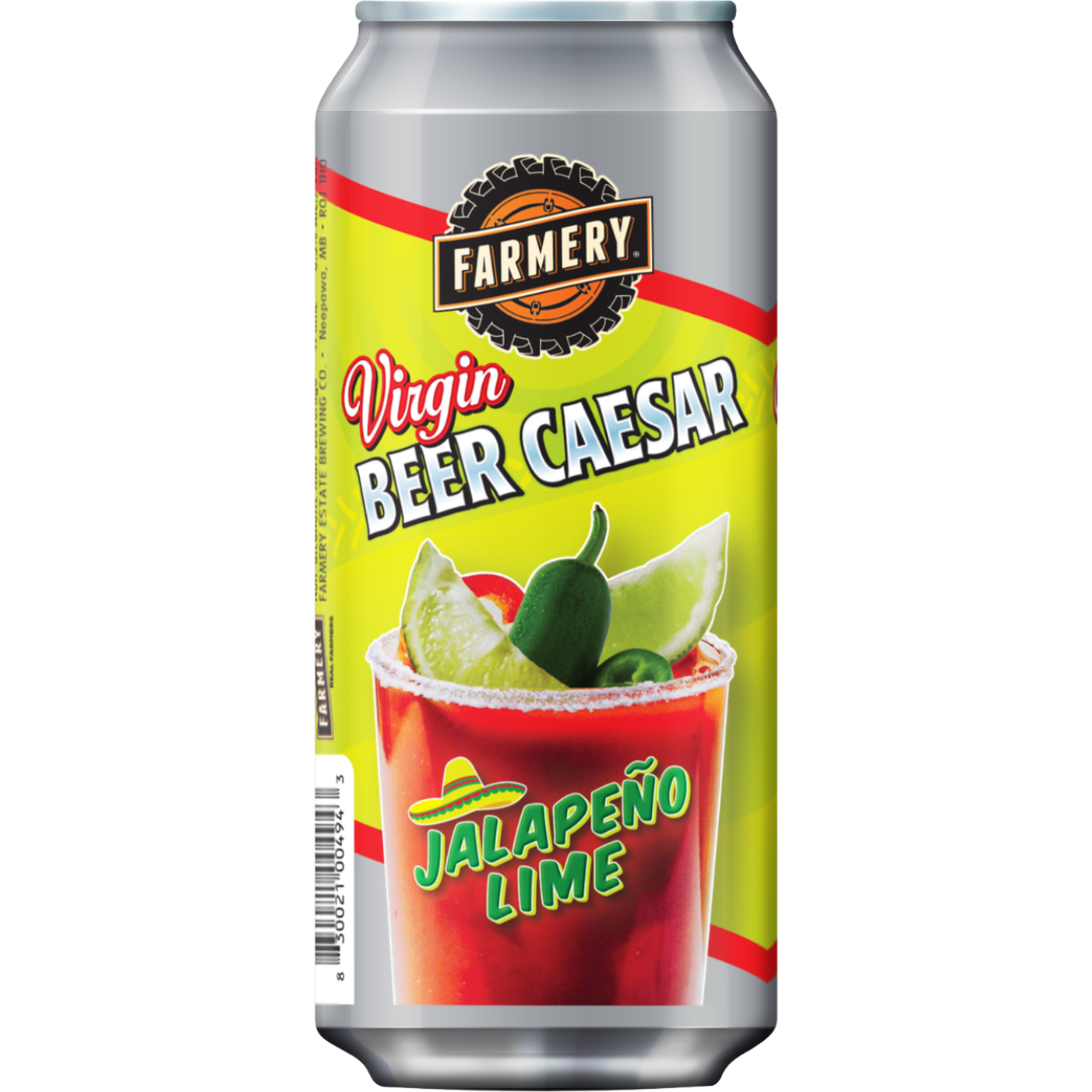 FARMERY VIRGIN BEER CAESAR ORIGINAL WITH JALAPENO & LIME 473ML