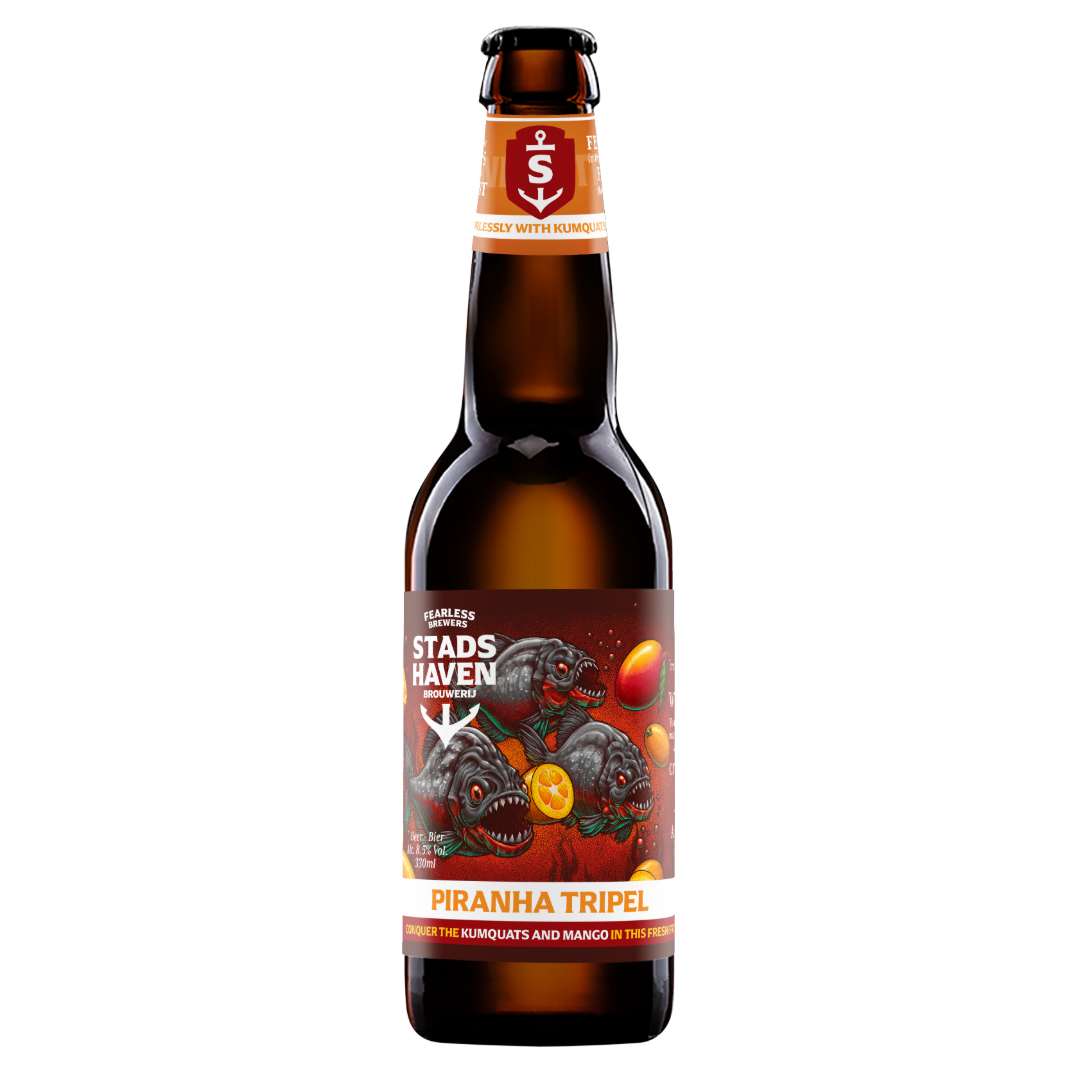 STADSHAVEN FEARLESS FRUIT PIRANHA TRIPEL 330ML