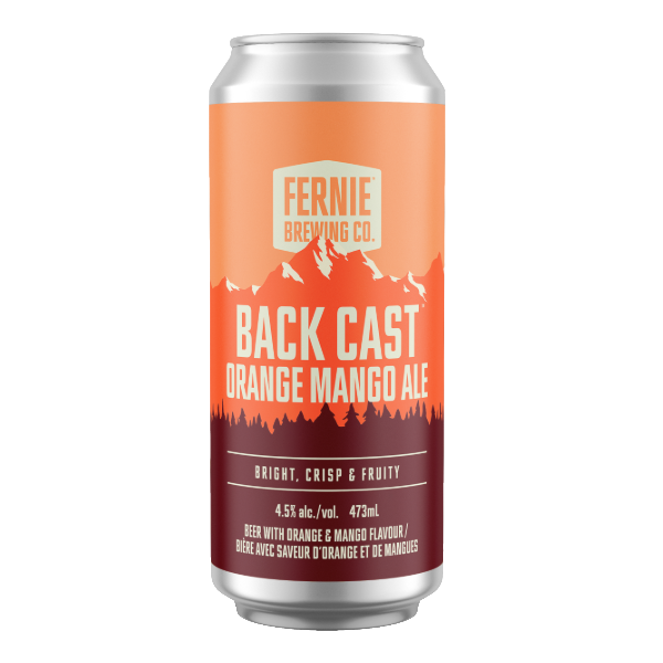 FERNIE BACK CAST ORANGE MANGO ALE 473ML
