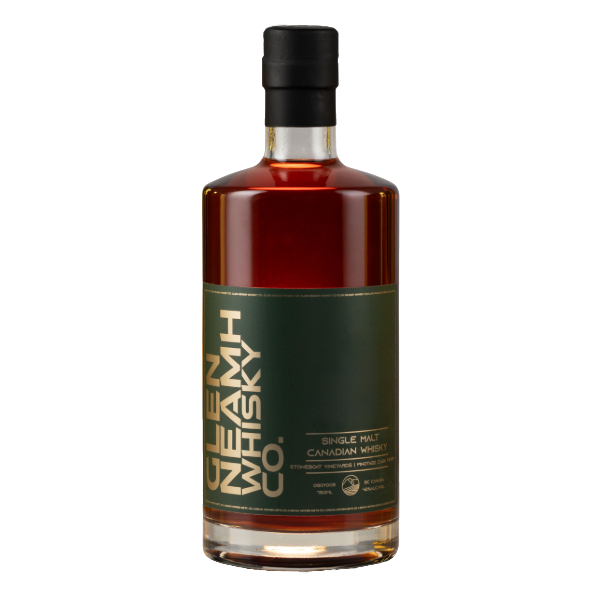 GLEN NEAMH WHISKY CO. SINGLE MALT CANADIAN WHISKY PINOTAGE CASK FINISH 750ML