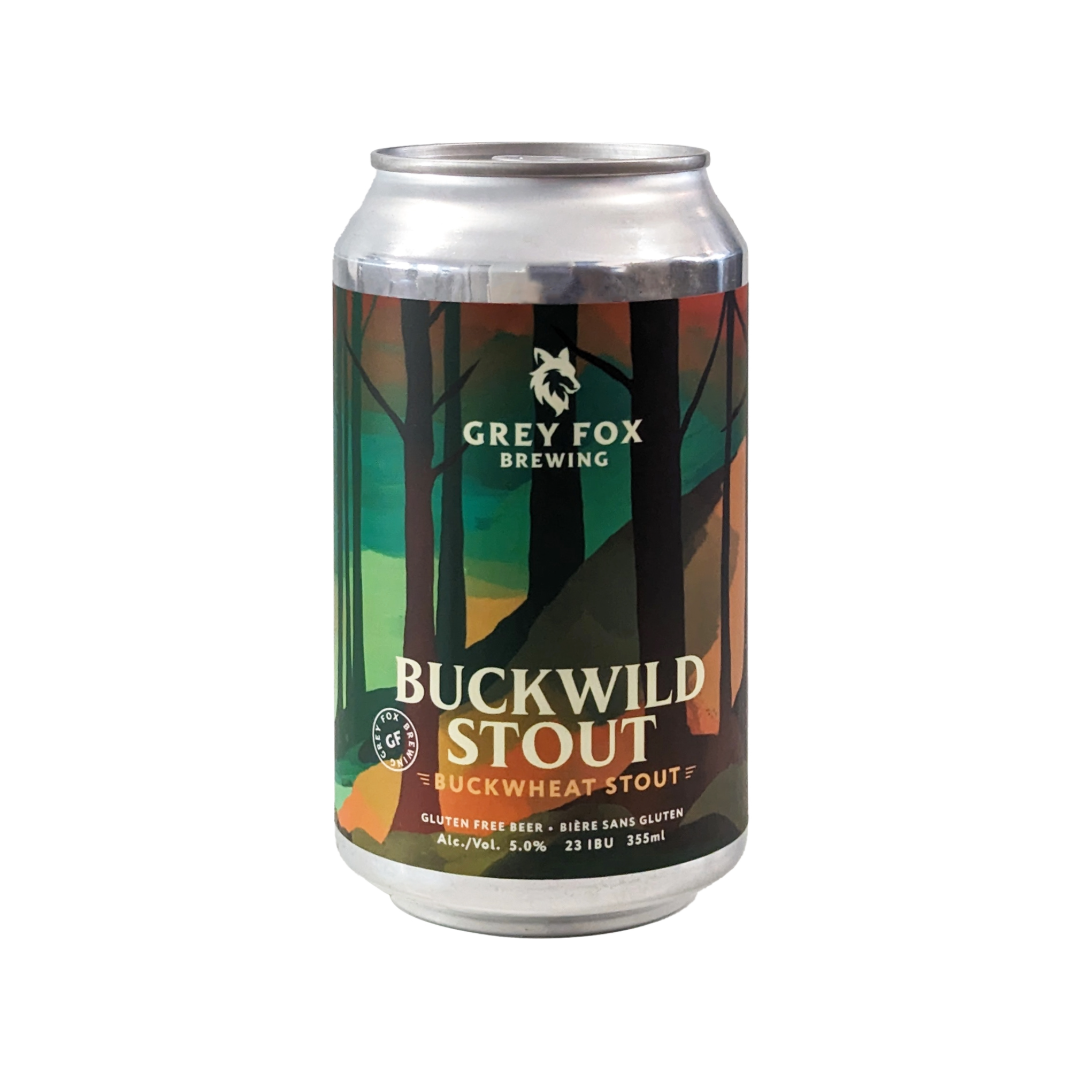 GREY FOX BUCKWILD STOUT GLUTEN FREE 1420ML