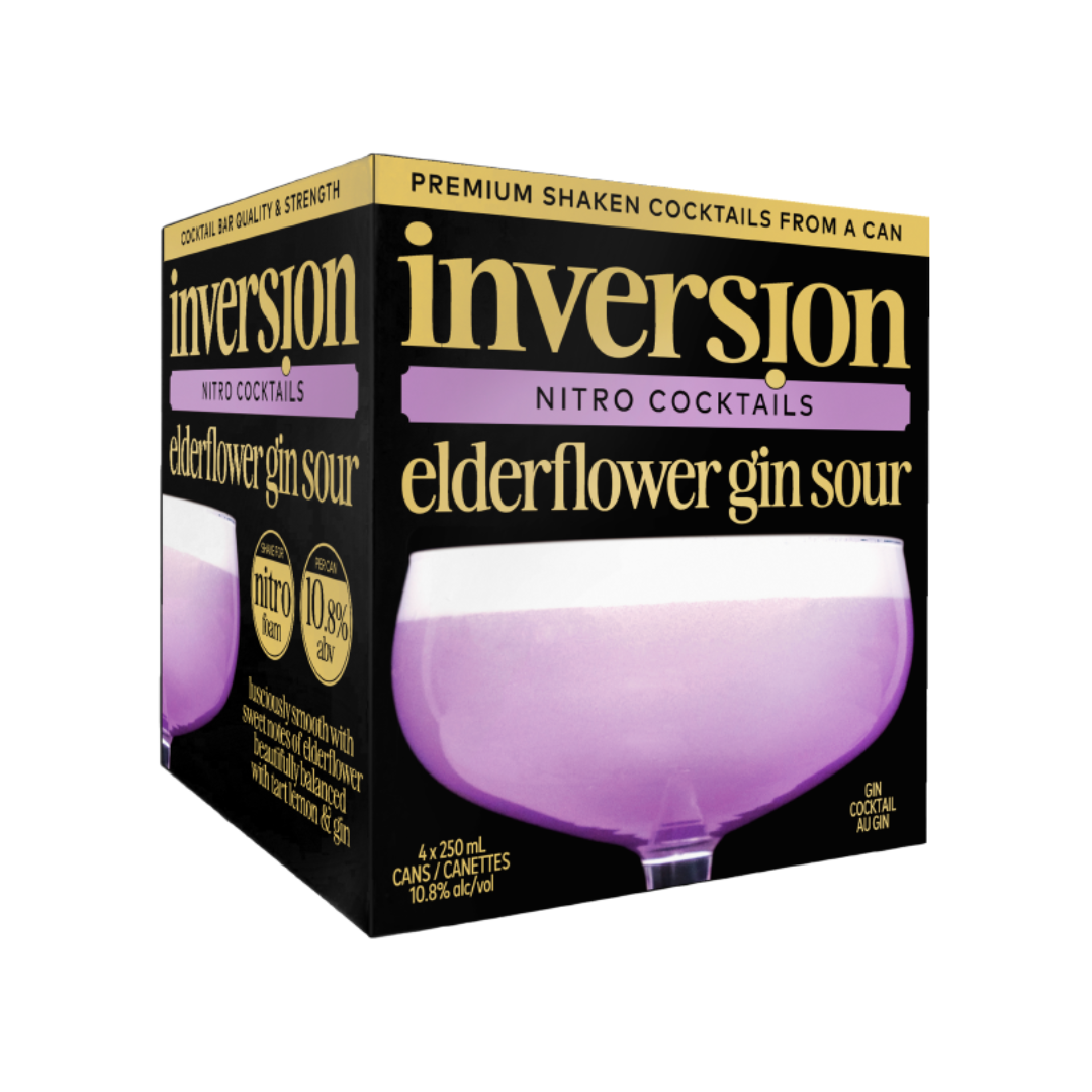 INVERSION NITRO ELDERFLOWER GIN SOUR 1000ML