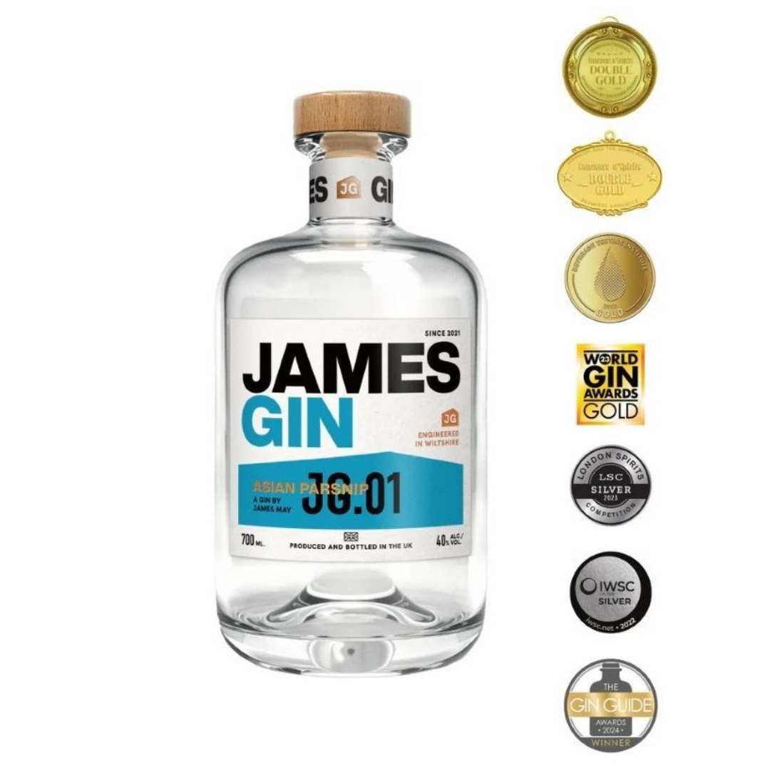JAMES GIN - ASIAN PARSNIP 700ML