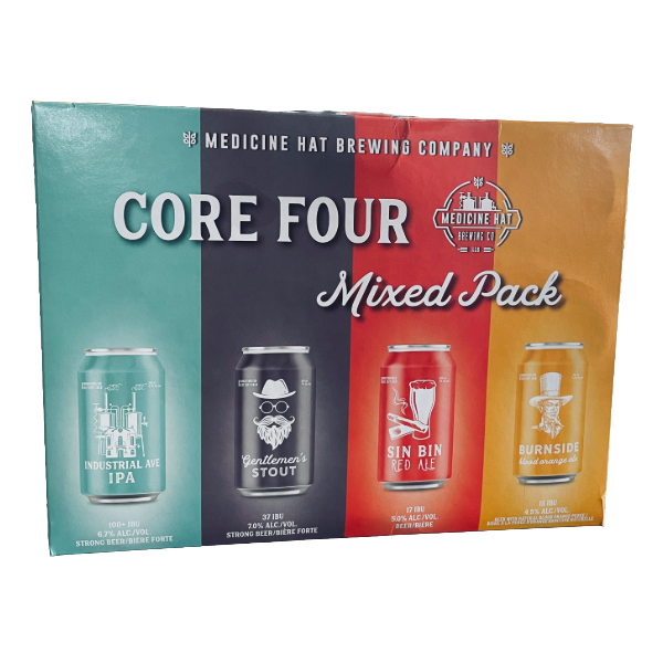 MEDICINE HAT BREWING CORE 4 MIXED PACK 4260ML