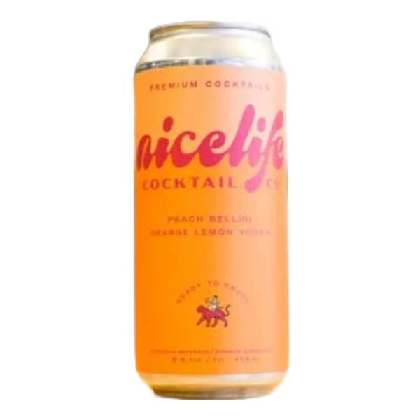 NICELIFE PEACH BELLINI 473ML