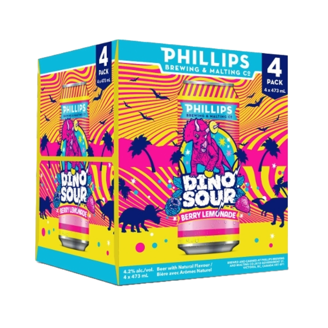 PHILLIPS DINOSOUR BERRY LEMONADE 1892ML