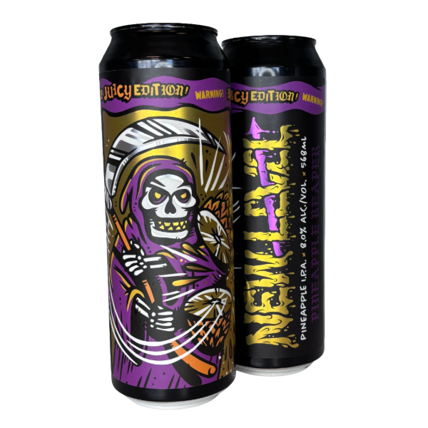 NEW LEVEL PINEAPPLE REAPER JUICY IPA 568ML