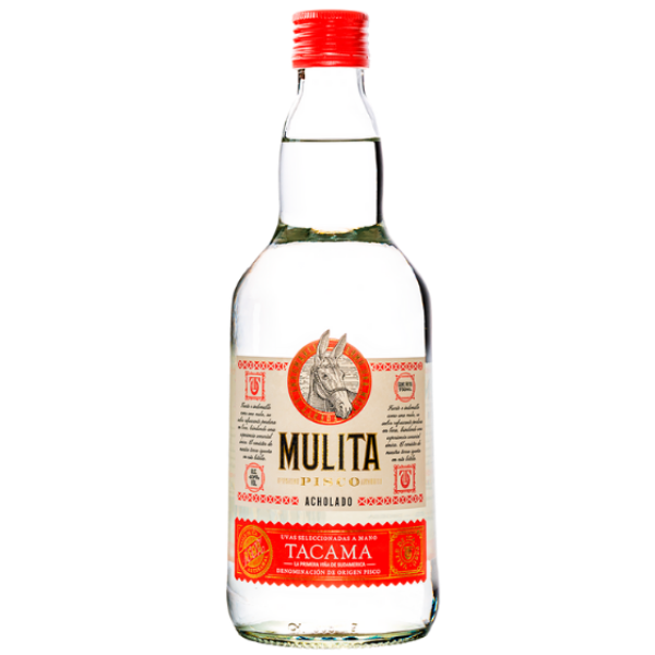 PISCO MULITA ACHOLADO 750ML