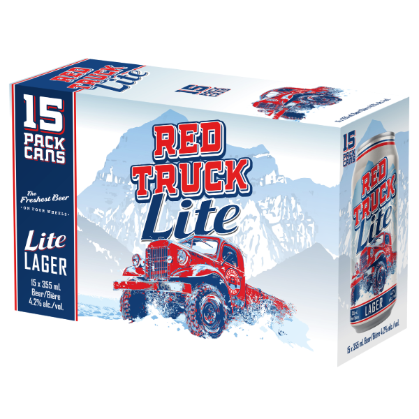 RED TRUCK LITE LAGER 5325ML