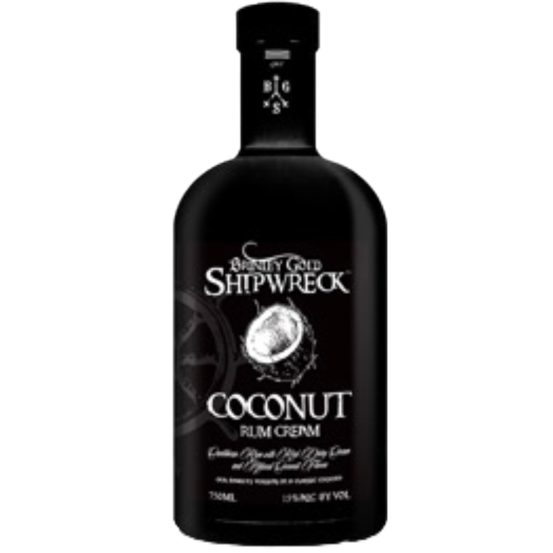 BRINLEY GOLD SHIPWRECK COCONUT RUM CREAM 750ML