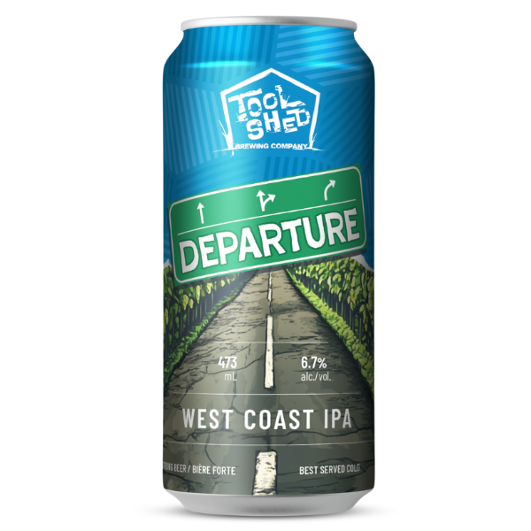 TOOL SHED DEPARTURE WEST COAST IPA 1892ML