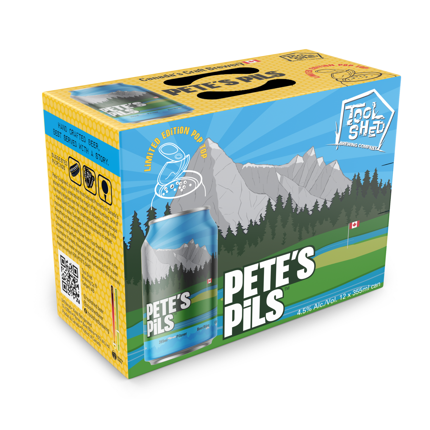 TOOL SHED PETE'S PILS POP-TOPS 4260ML