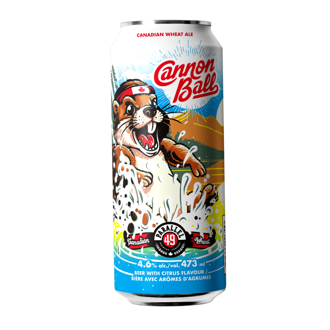 PARALLEL 49 CANNONBALL CANADIAN WHEAT ALE 473ML