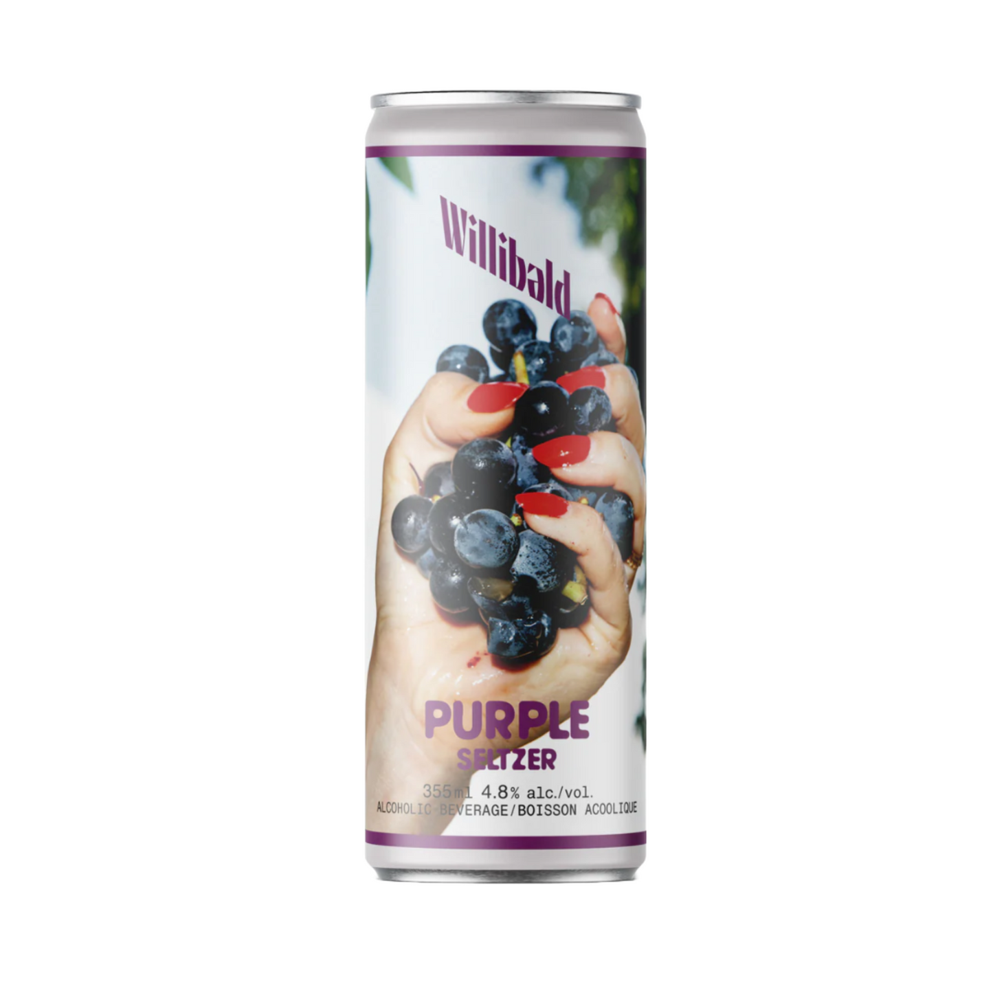 WILLIBALD PURPLE SELTZER 355ML