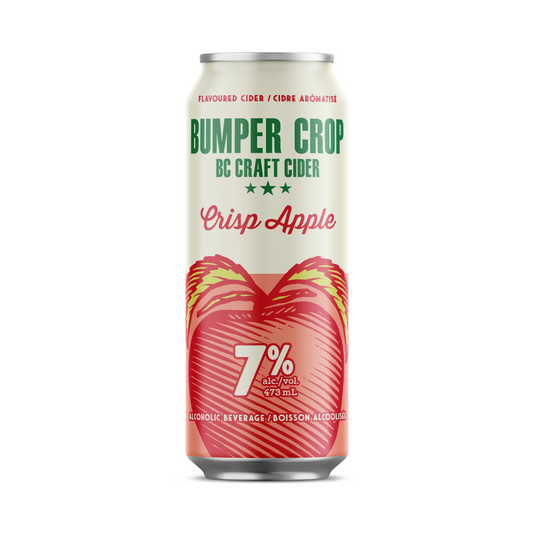 BUMPER CROP CRISP APPLE CIDER 473ML