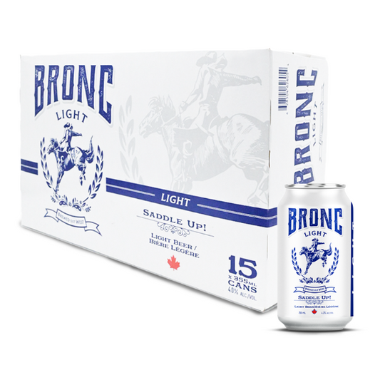 LAST SPIKE BRONC LIGHT BEER 5325ML