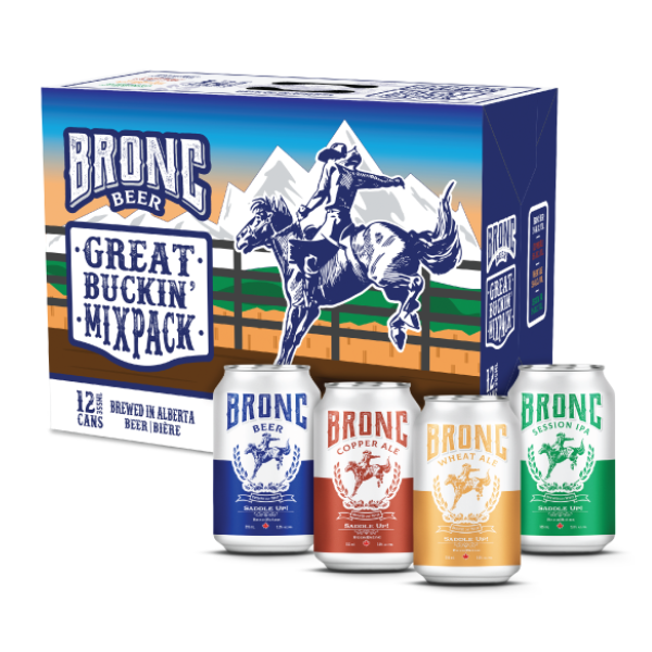 LAST SPIKE BRONC GREAT BUCKIN' MIX PACK 4260ML