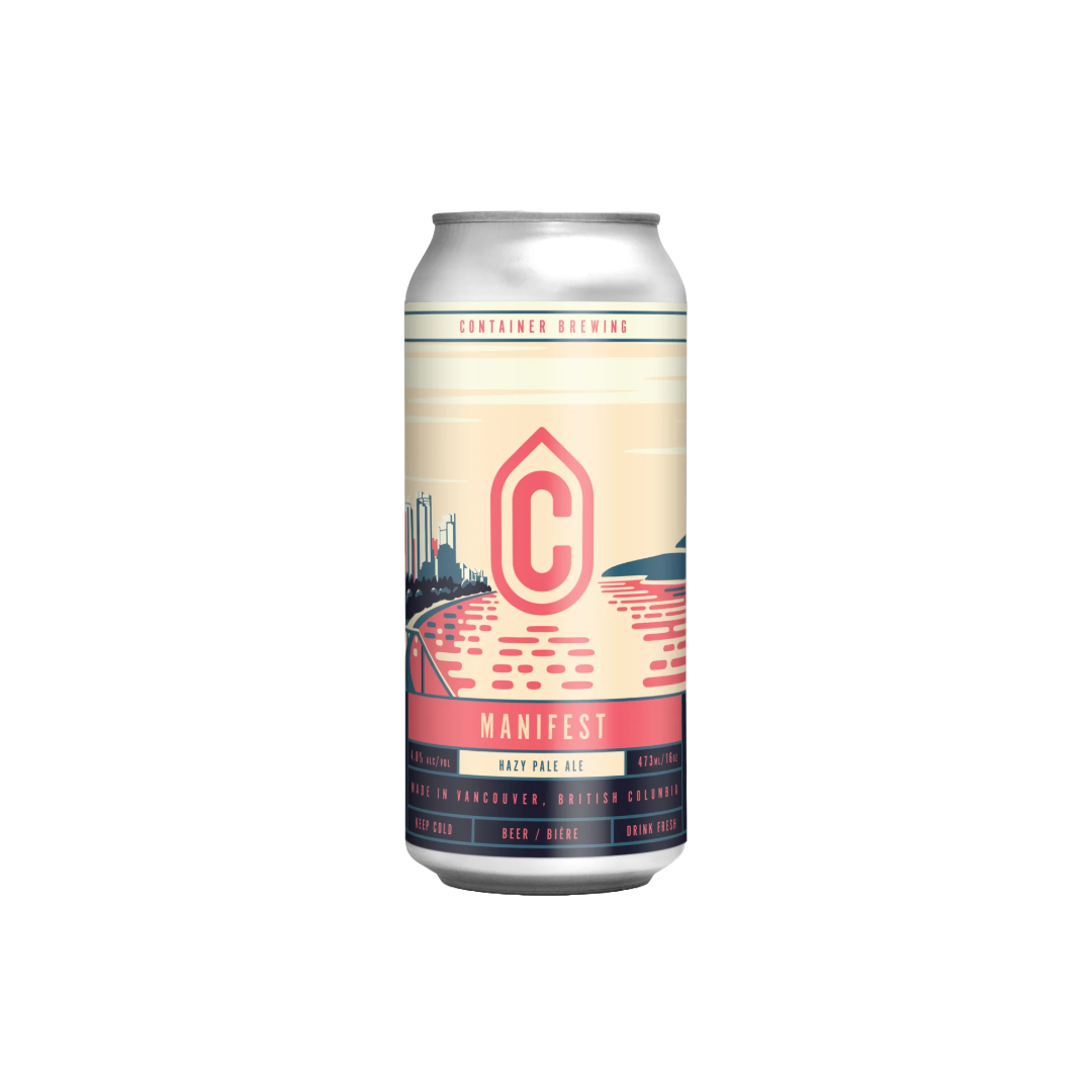 CONTAINER BREWING MANIFEST HAZY PALE ALE 1892ML