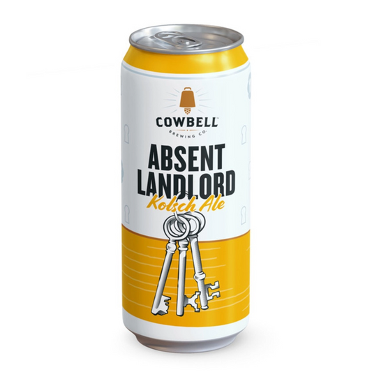 COWBELL ABSENT LANDLORD KOLSCH 473ML