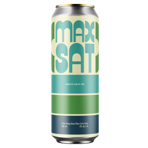 CABIN BREWING MAX SAT PACIFIC HAZY IPA 568ML
