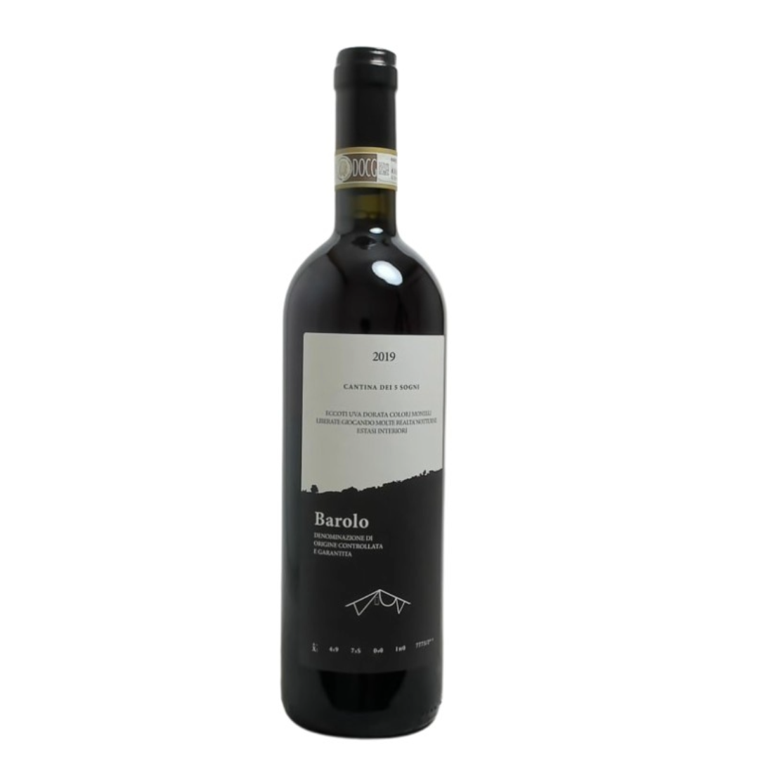 CANTINA DEI 5 SOGNI BAROLO 750ML