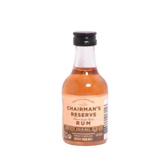 SAINT LUCIA CHAIRMAN'S RESERVE RUM 50ML