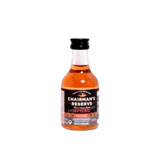 SAINT LUCIA CHAIRMAN'S RESERVE SPICED RUM 50ML