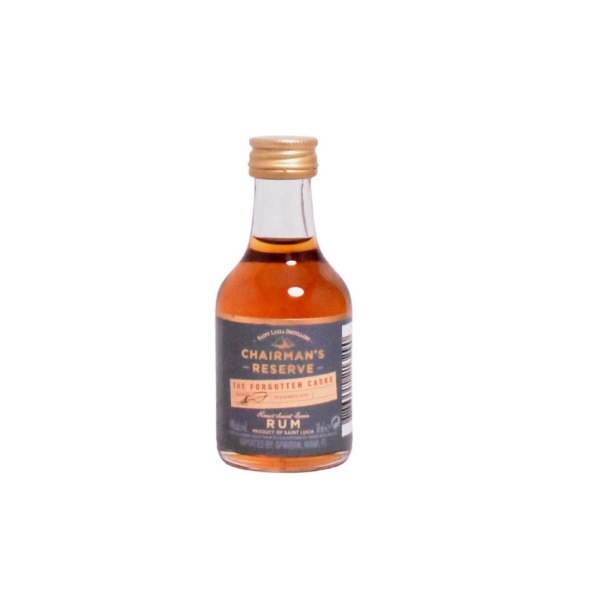 SAINT LUCIA CHAIRMAN'S FORGOTTEN CASK RUM 50ML