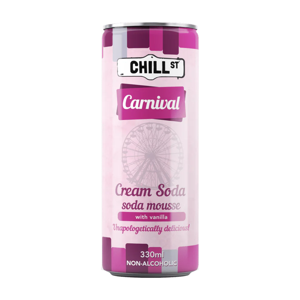 CHILL ST. CARNIVAL CREAM SODA 330ML