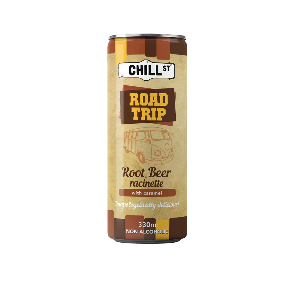 CHILL ST. ROAD TRIP ROOT BEER 330ML