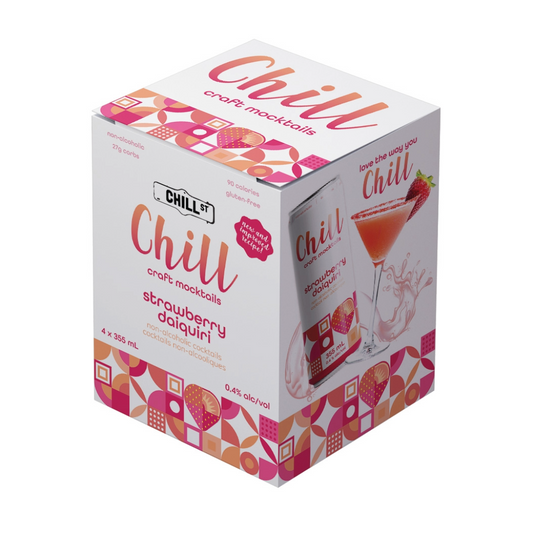 CHILL ST. STRAWBERRY DAIQUIRI MOCKTAIL 1420ML