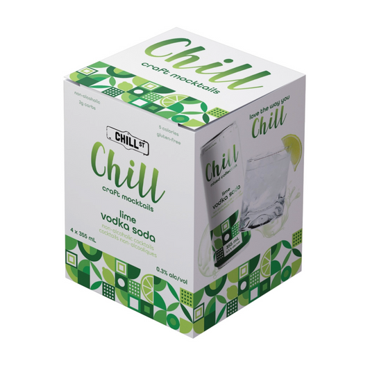 CHILL ST. LIME VODKA SODA MOCKTAIL 1420ML