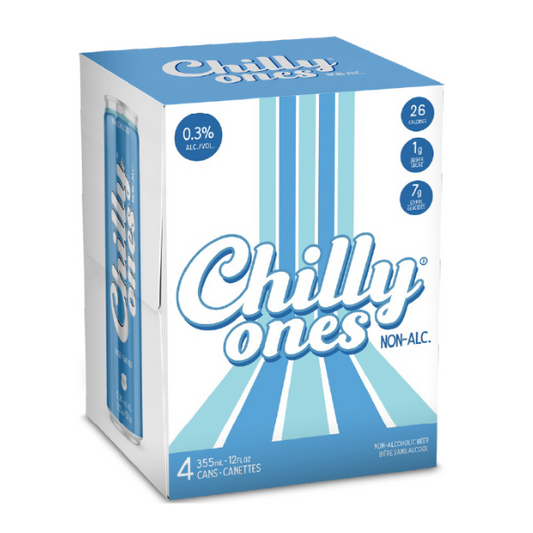 CHILLY ONES CRUSHABLE NON-ALC LAGER 1420ML