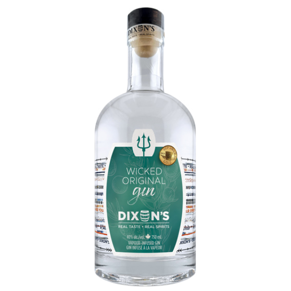 DIXON'S WICKED ORIGINAL GIN 750ML