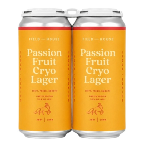 FIELD HOUSE PASSIONFRUIT CRYO LAGER 1892ML