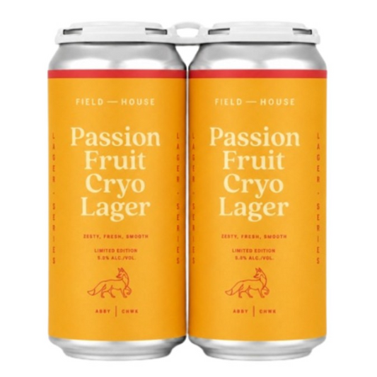 FIELD HOUSE PASSIONFRUIT CRYO LAGER 1892ML