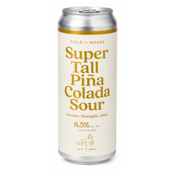 FIELD HOUSE SUPER TALL PINA COLADA SOUR 568ML