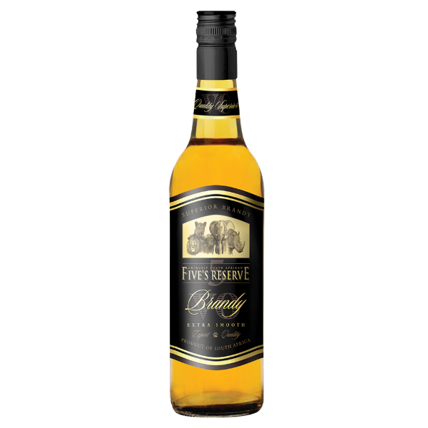 FIVE'S RESERVE BRANDY 750ML