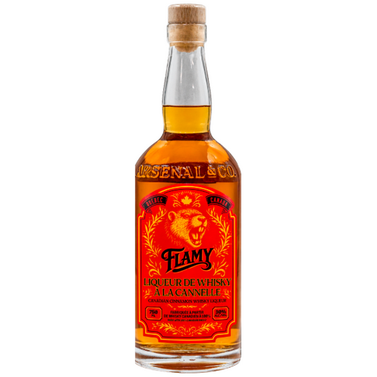 FLAMY CINNAMON WHISKY LIQUEUR 750ML
