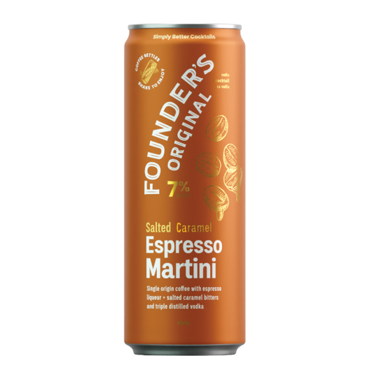 FOUNDER'S ORIGNALSALTED CARAMEL ESPRESSO MARTINI 355ML