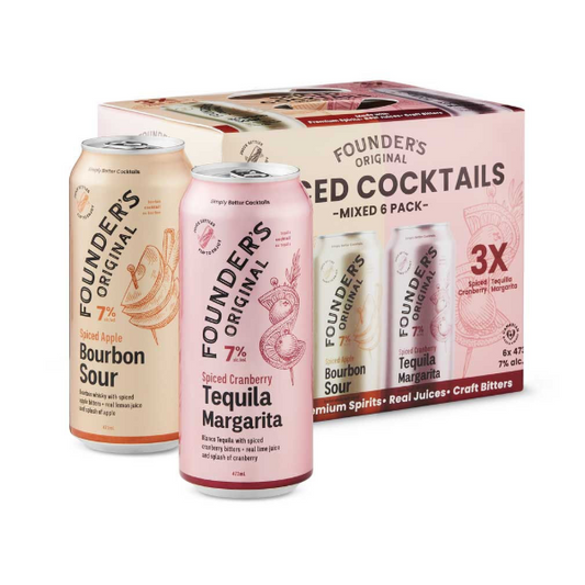 FOUNDER'S ORIGNAL SPICED COCKTAIL BOX 2838ML