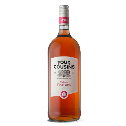 FOUR COUSINS NATURALLY SWEET ROSE 750ML