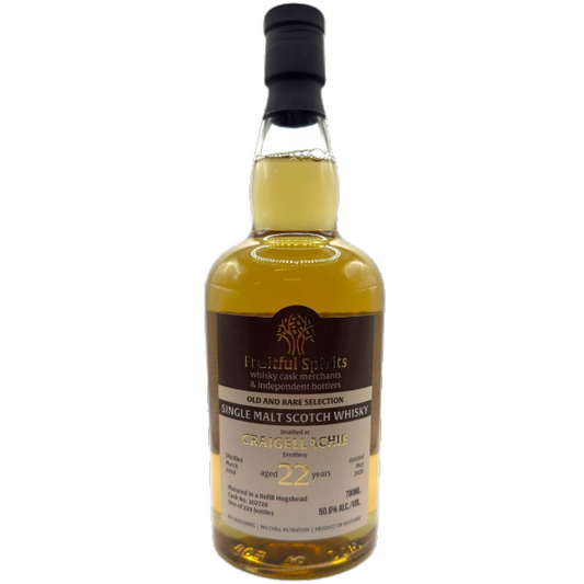 FRUITFUL SPIRITS CRAIGELLACHIE 22 YEAR 700ML